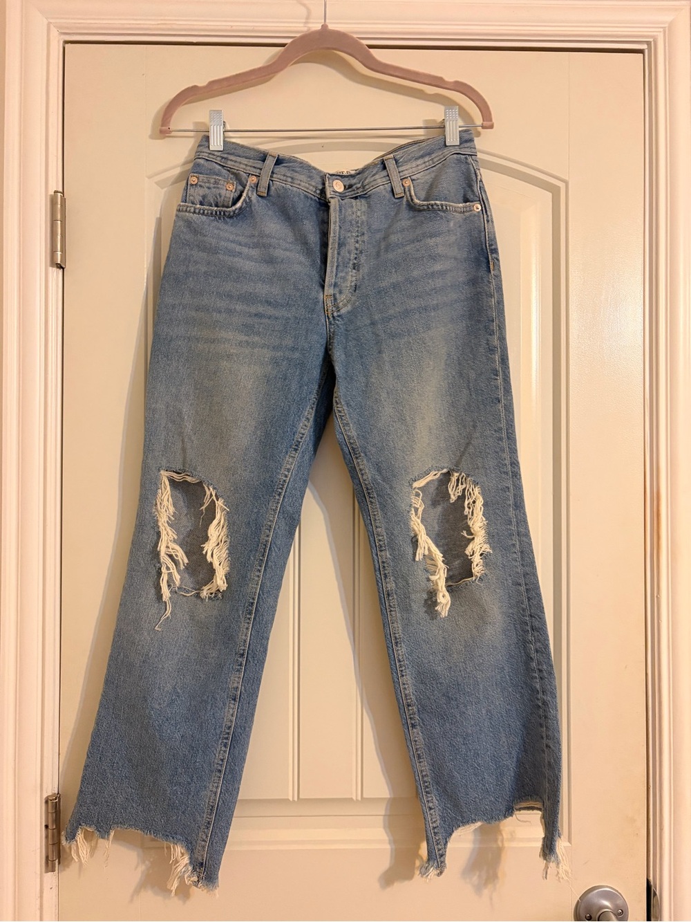We The Free Light Blue Denim Jeans
